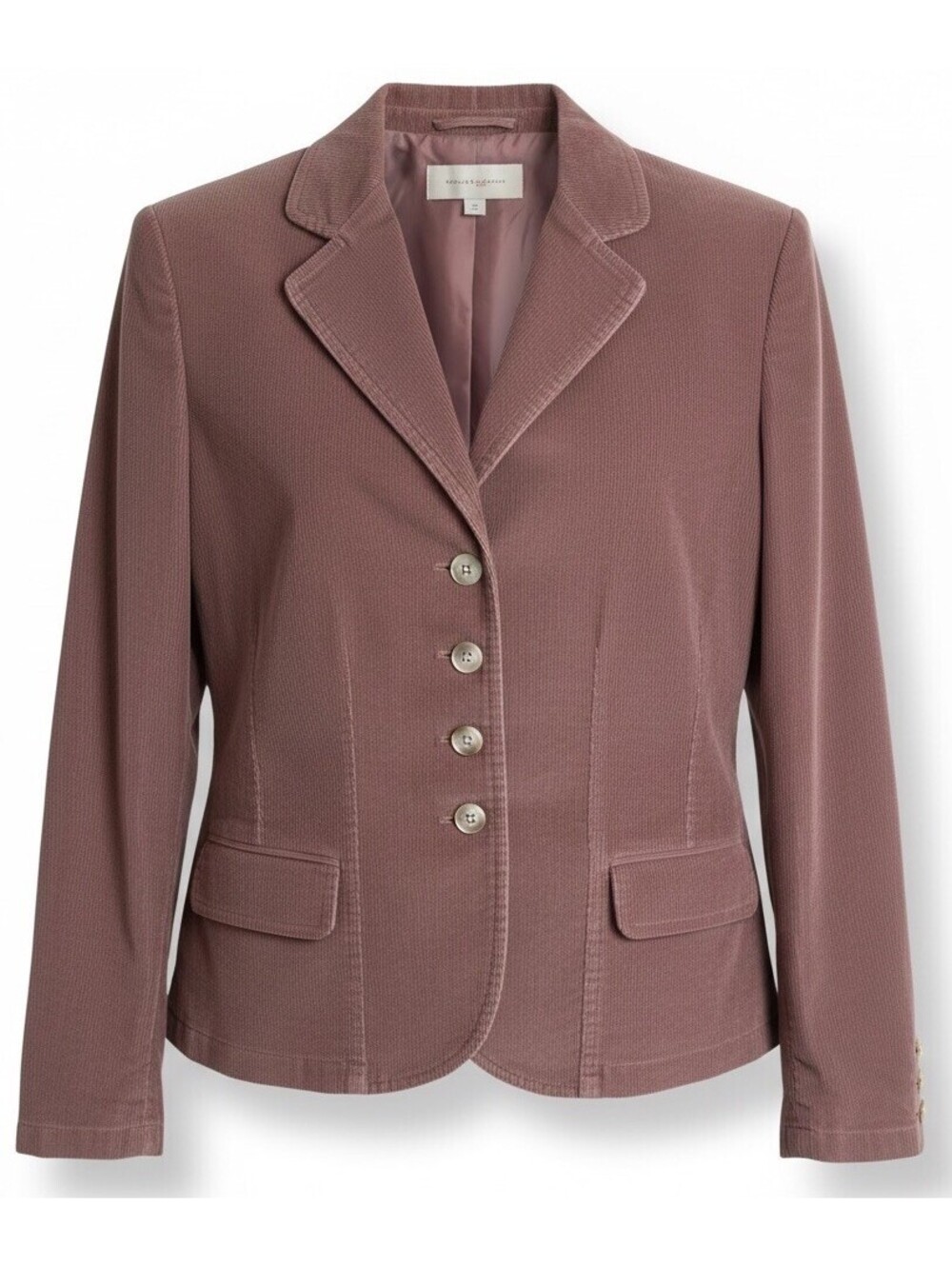 Y2K St John’s Bay Size 12 Tall Brown Cordaroy Blazer Western Cowgirl